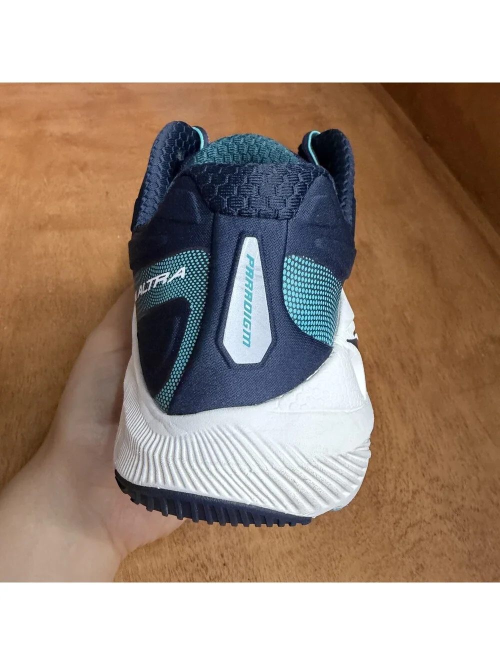 Altra Paradigm 6 Running Shoes Womens Size 10.5 Blue White Ego Max ALOA5484442
